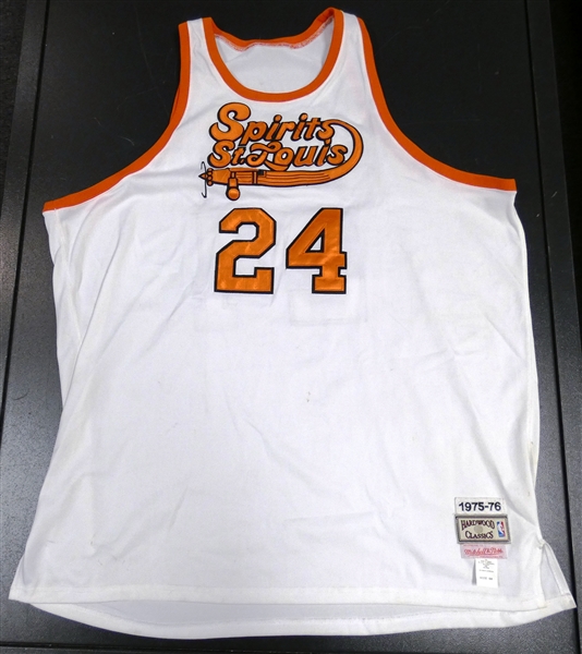 Marvin Barnes 1975/76 Spirits of St. Louis Mitchell & Ness Jersey