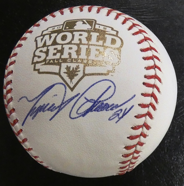 Miguel Cabrera Autographed 2012 World Series Baseball