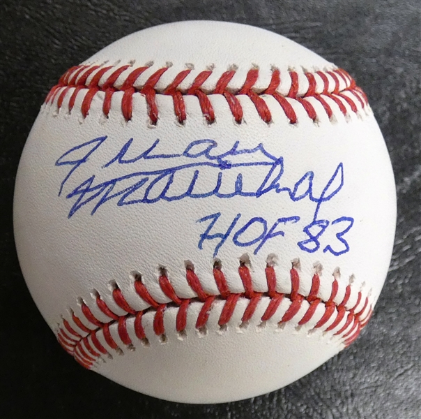 Juan Marichal Autographed Baseball