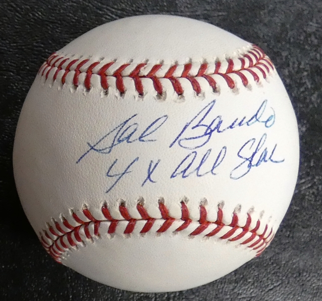 Sal Bando Autographed Baseball