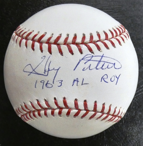 Gary Peters Autographed Baseball