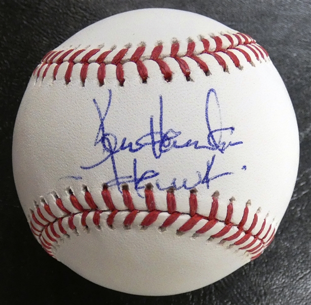 Ken Harrelson Autographed Baseball