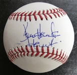Ken Harrelson Autographed Baseball