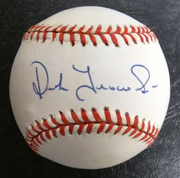 Dick Tracewski Autographed Baseball