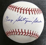George Shuba Autographed Baseball