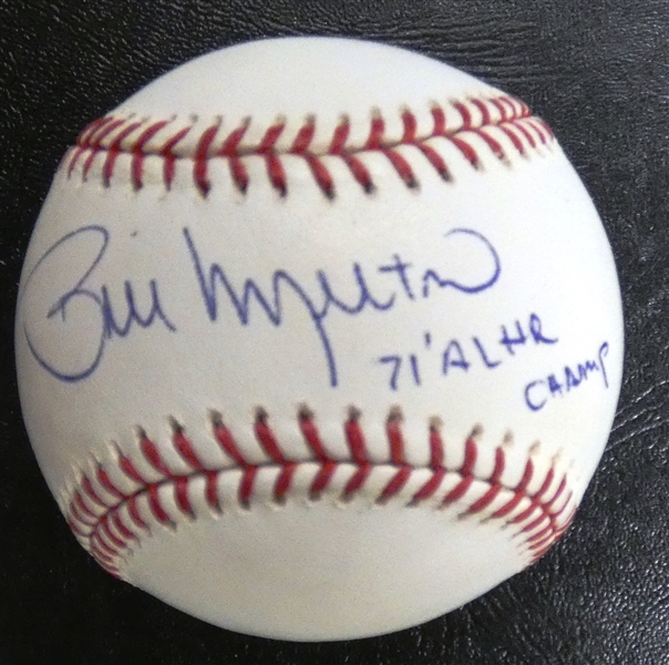 Bill Melton Autographed Baseball