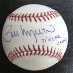 Bill Melton Autographed Baseball