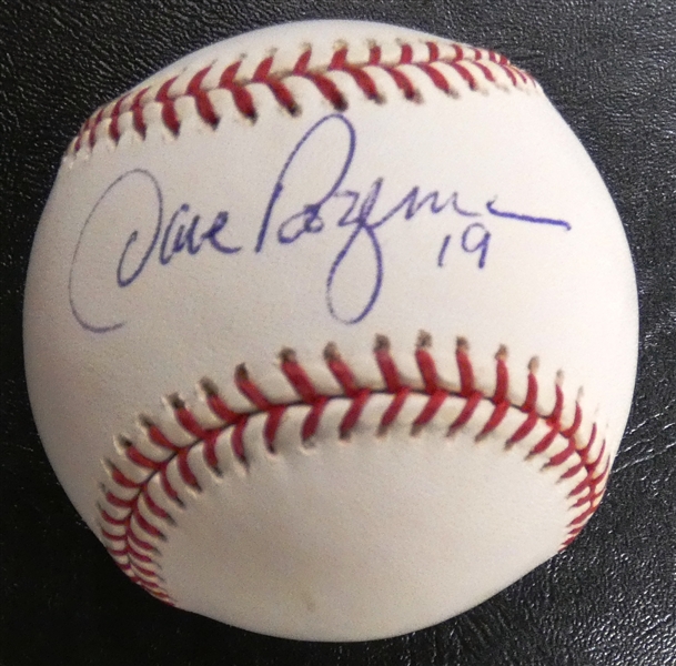 Dave Rozema Autographed Baseball