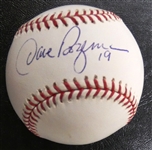 Dave Rozema Autographed Baseball
