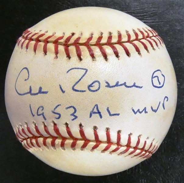 Al Rosen Autographed Baseball