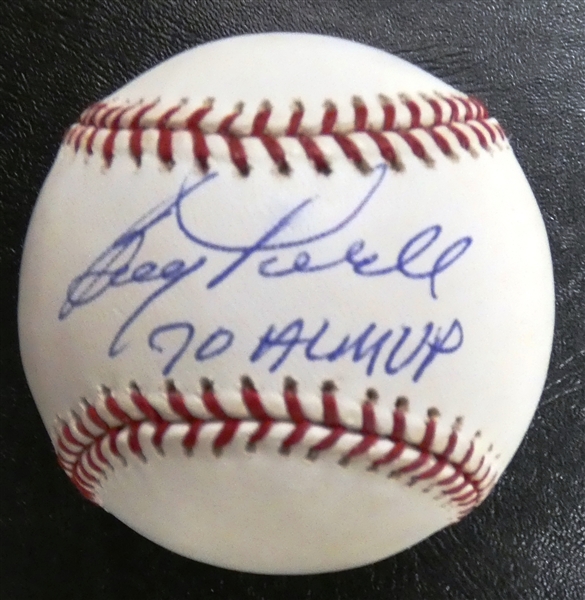 Boog Powell Autographed Baseball