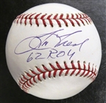 Tom Tresh Autographed Baseball