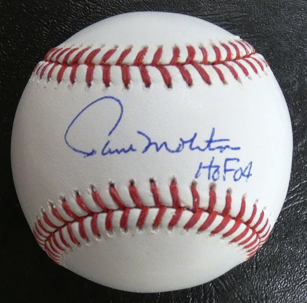 Paul Molitor Autographed Baseball