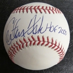 Carlton Fisk Autographed Baseball