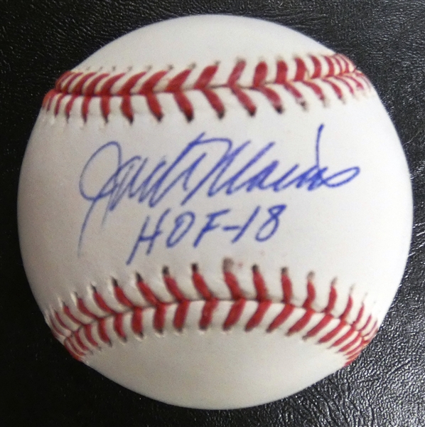 Jack Morris Autographed Baseball