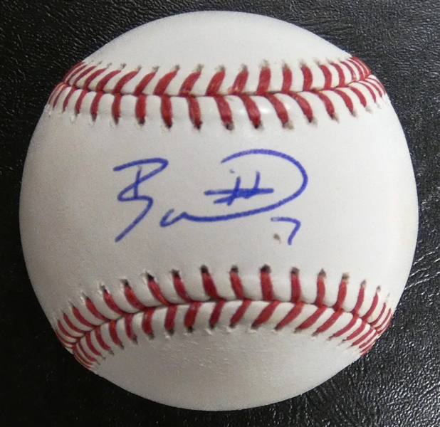 Bobby Witt Jr. Autographed Baseball