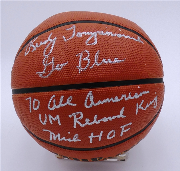 Rudy Tomjanovich Autographed Basketball