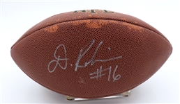 Denard Robinson Autographed Football