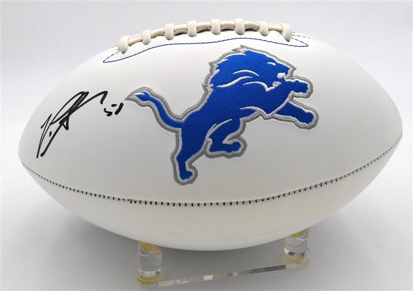 Penei Sewell Autographed Detroit Lions Football