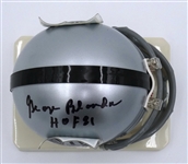 George Blanda Autographed Raiders Mini Helmet