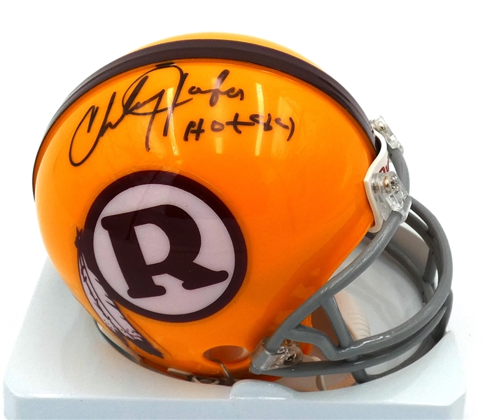 Charley Taylor Autographed Redskins Mini Helmet