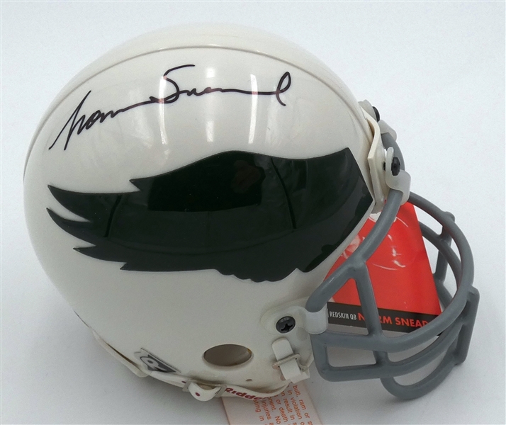 Norm Snead Autographed Eagles Mini Helmet