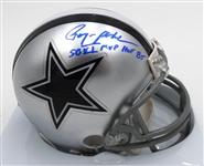 Roger Staubach Autographed Cowboys Mini Helmet