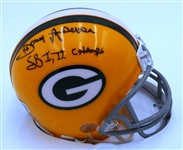 Donny Anderson Autographed Packers Mini Helmet