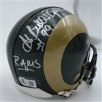 Al Bubba Baker Autographed Colorado State Mini Helmet