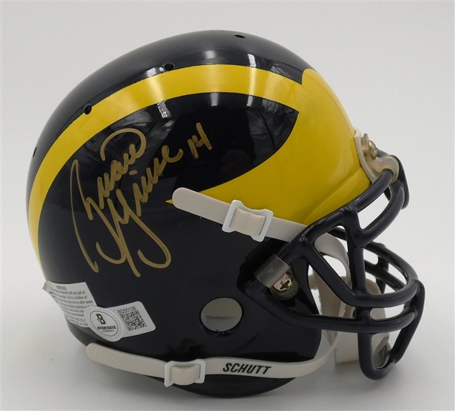 Brian Griese Autographed Michigan Mini Helmet