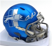 Aidan Hutchinson Autographed Lions Mini Helmet