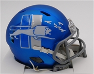Sam Laporta Autographed Detroit Lions Mini Helmet