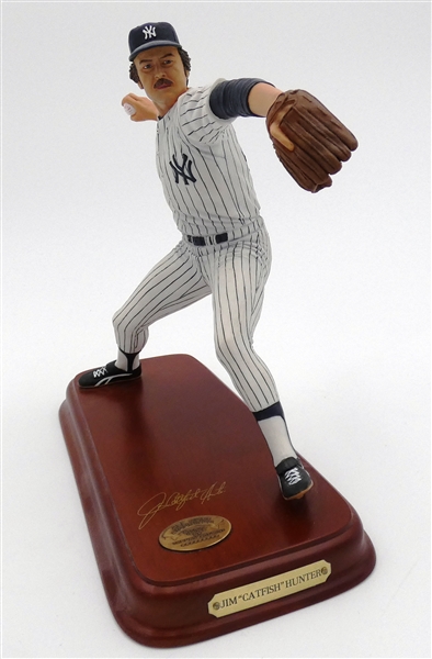 Jim "Catfish" Hunter Danbury Mint Figurine