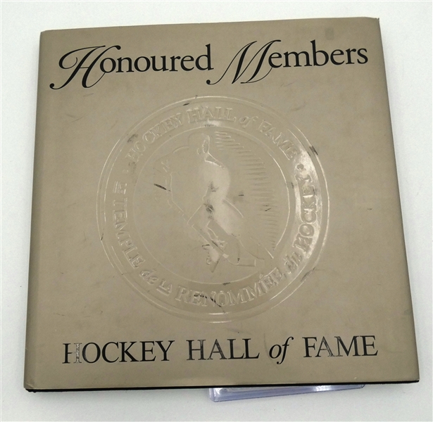 Hockey Hall of Fame Book Signed by 4