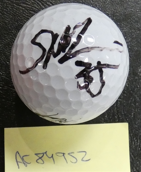 Scottie Graham Autographed Golf Ball