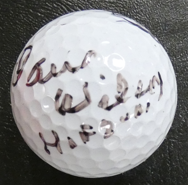 Dave Wilcox Autographed Golf Ball