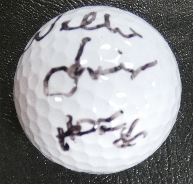 Willie Lanier Autographed Golf Ball