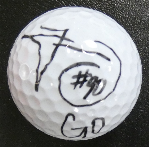 Thaddeus Gibson Autographed Golf Ball