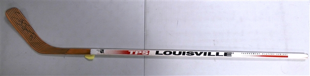 Steve Yzerman Autographed Stick
