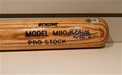 Bob Feller Autographed Bat w/ HOF