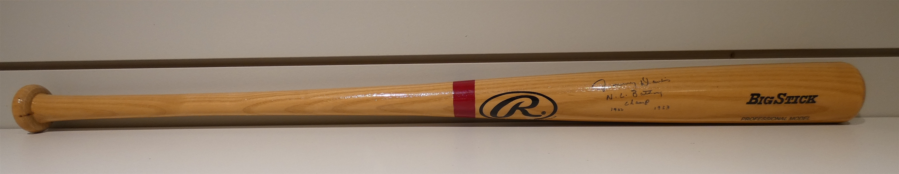 Tommy Davis Autographed Bat