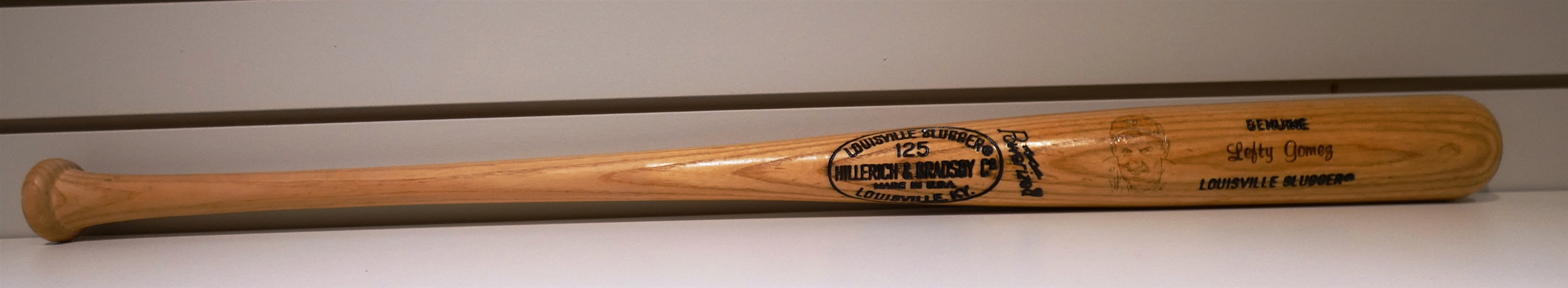 Lefty Gomez Custom Laser Engraved Bat