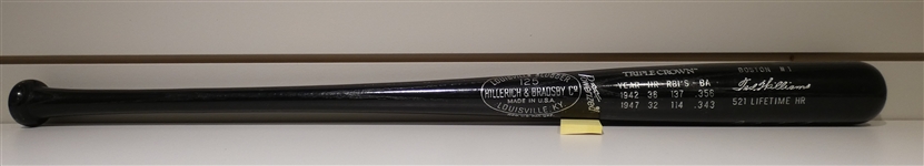 Ted Williams & Carl Yastrzemski Autographed Bat