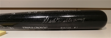 Ted Williams & Carl Yastrzemski Autographed Bat