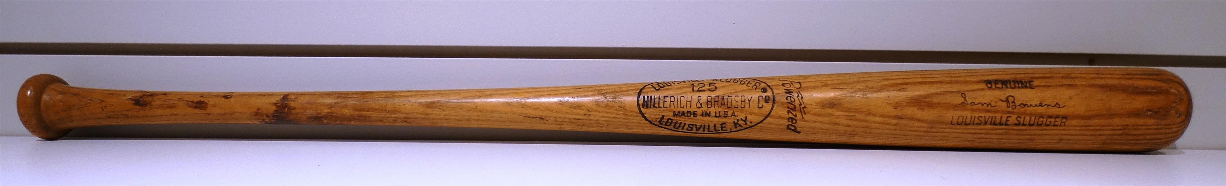 Sam Bowens Game Used Bat
