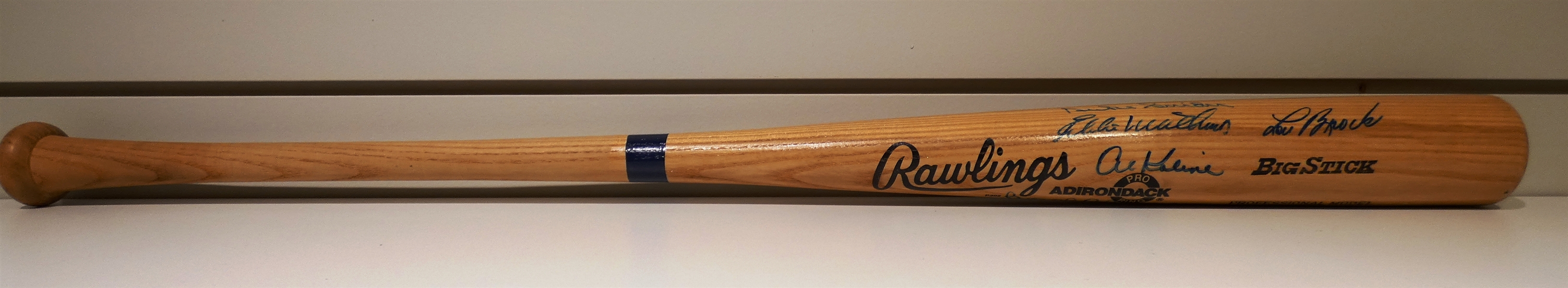 Hall of Famers Autographed Bat