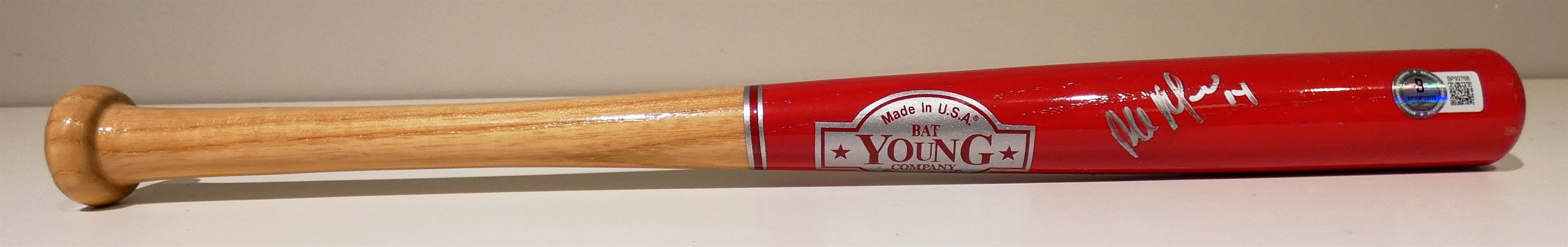 Placido Polanco Autographed Mini Bat