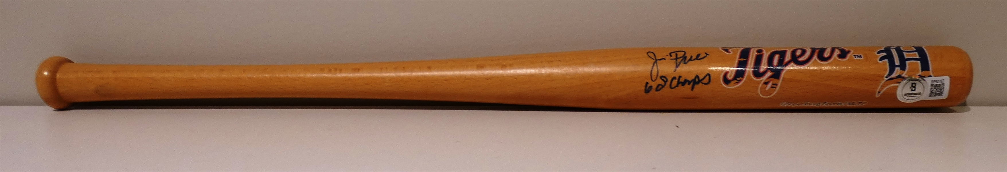 Jim Price Autographed Mini Bat