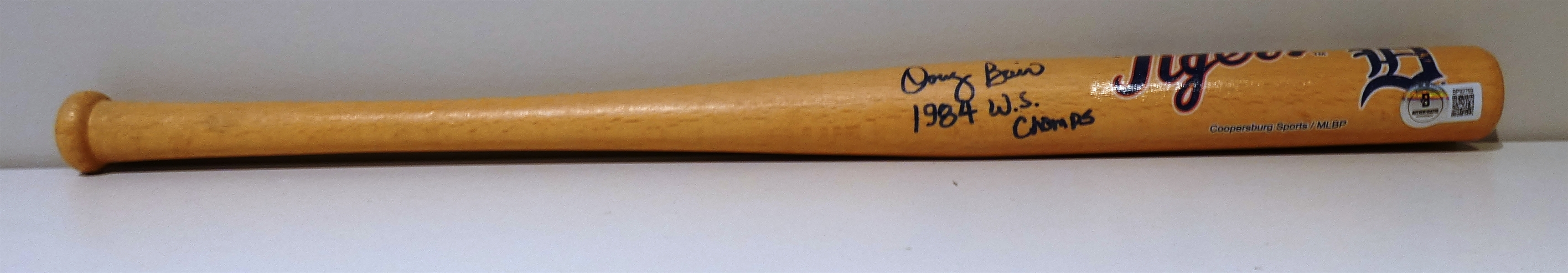 Doug Bair Autographed Mini Bat