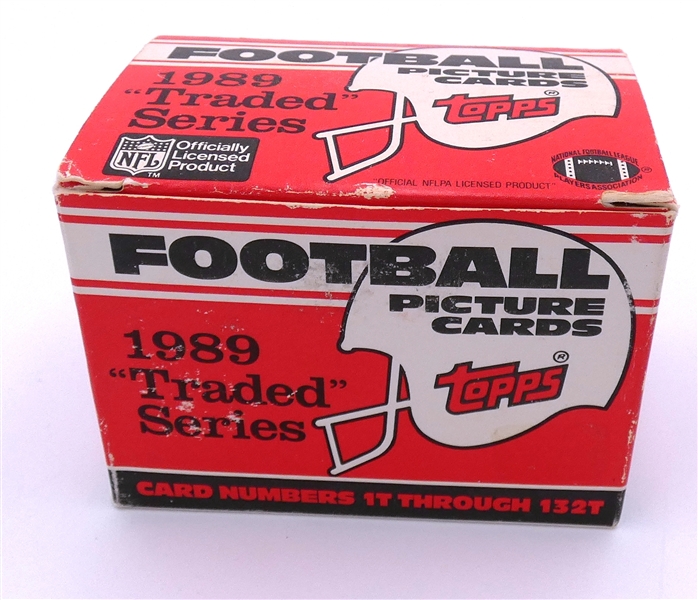 1989 Topps Football Traded Set